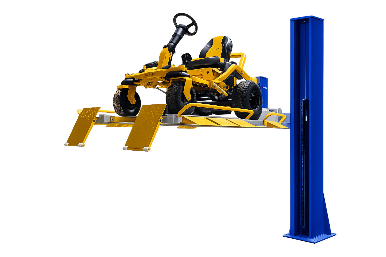 AutoLifts Single Column Storage & Service Lift in operation